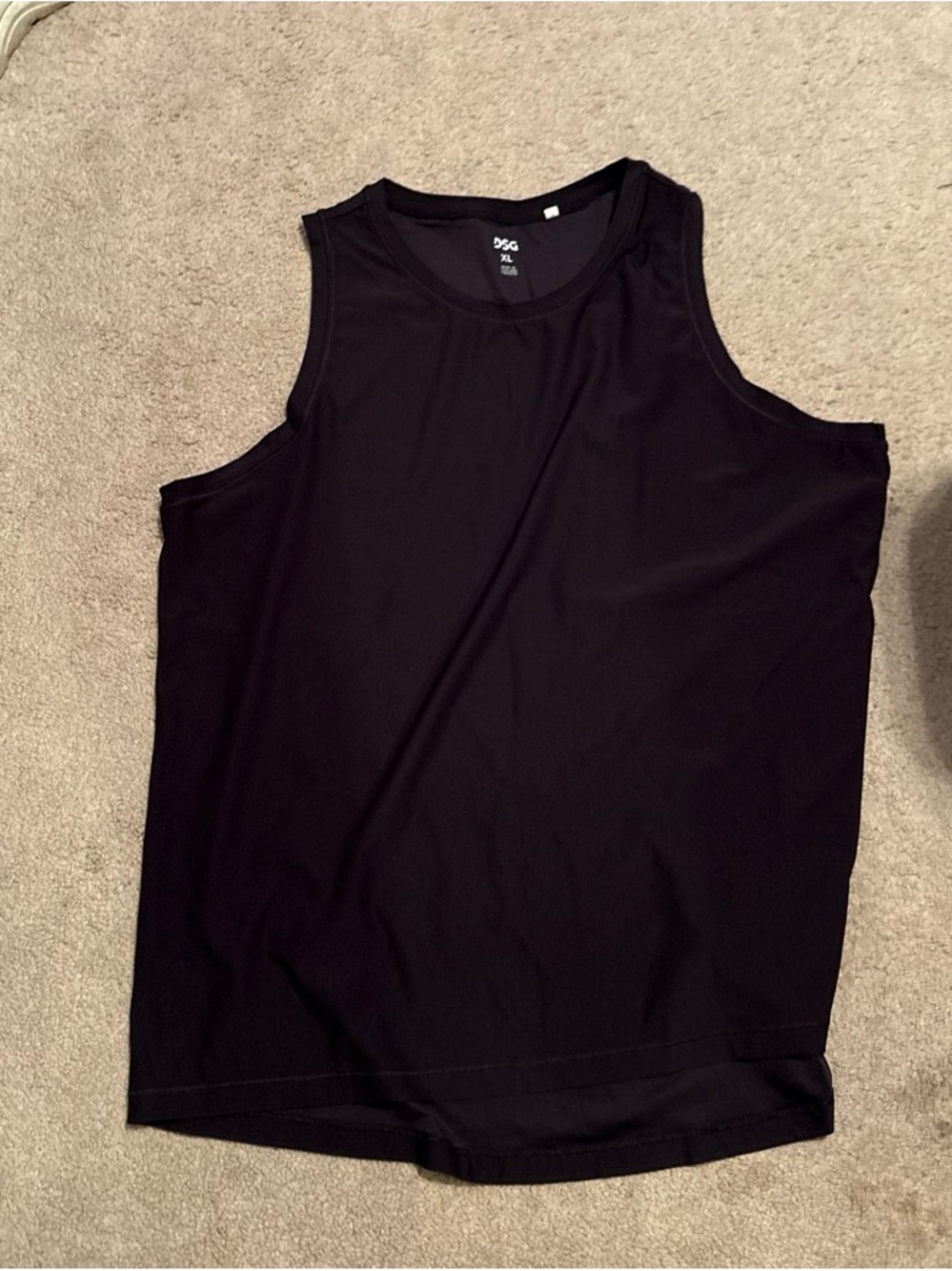 DSG Black Women's Athletic Tank Top